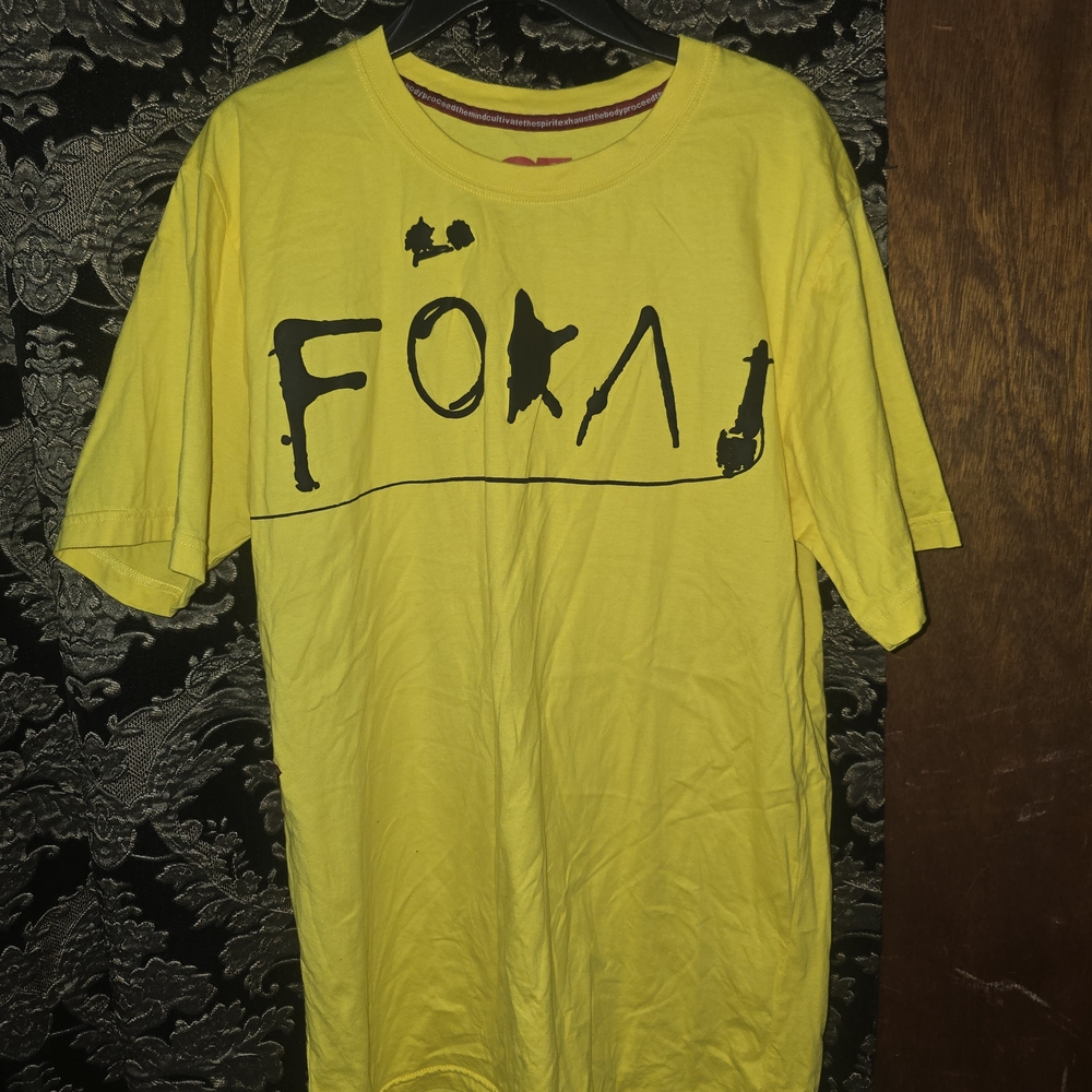 Yellow Graphic Tee